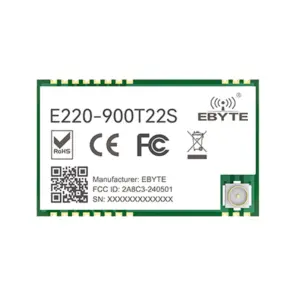 EByte E220-900T22S LoRa Module LLCC68 Chip 22dBm 850-930MHz w/ IPEX Antenna