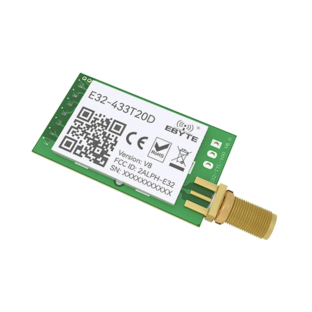 EByte E32-433T20D LoRa UART Module 433MHz 20dBm - Image 3