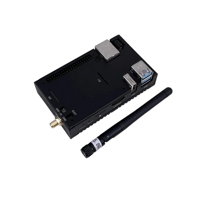 EDATEC CM4 NANO Industrial Baseboard w/ Raspberry Pi CM4, 4GB RAM, 8GB eMMC, WiFi - Image 3