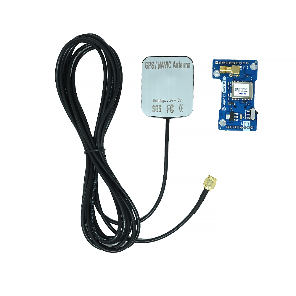 EdgeHax NavIC GPS L1/L5 Dual-Band Antenna