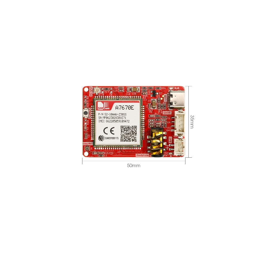 Elecrow Crowtail-4G SIM A7670E Module w/ GPS GLONASS BDS - Image 7