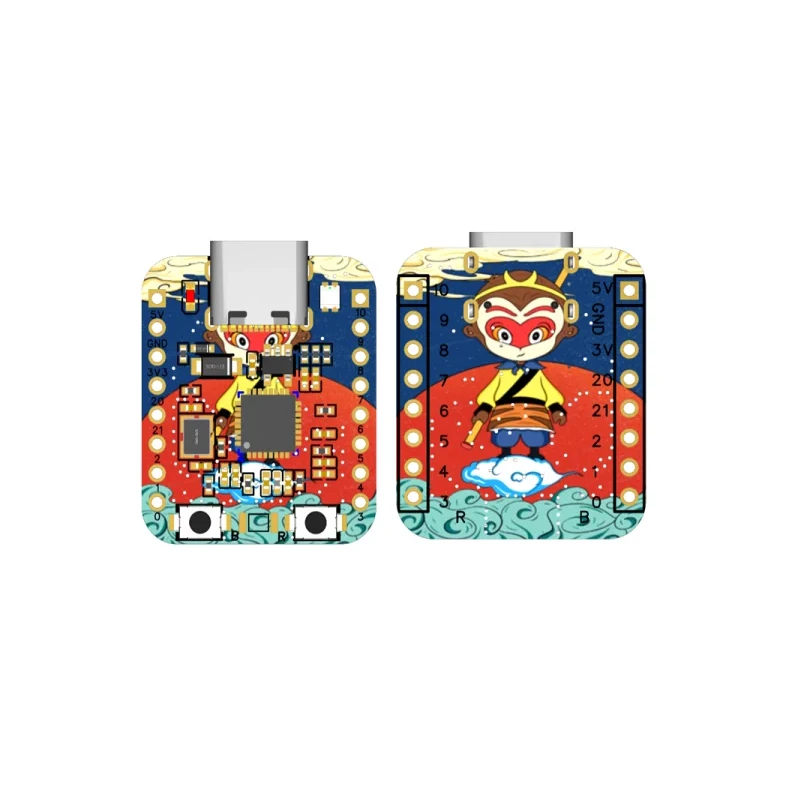 Elecrow ESP32-C3 Mini Development Board w/ Wi-Fi & Bluetooth 5 - Image 2