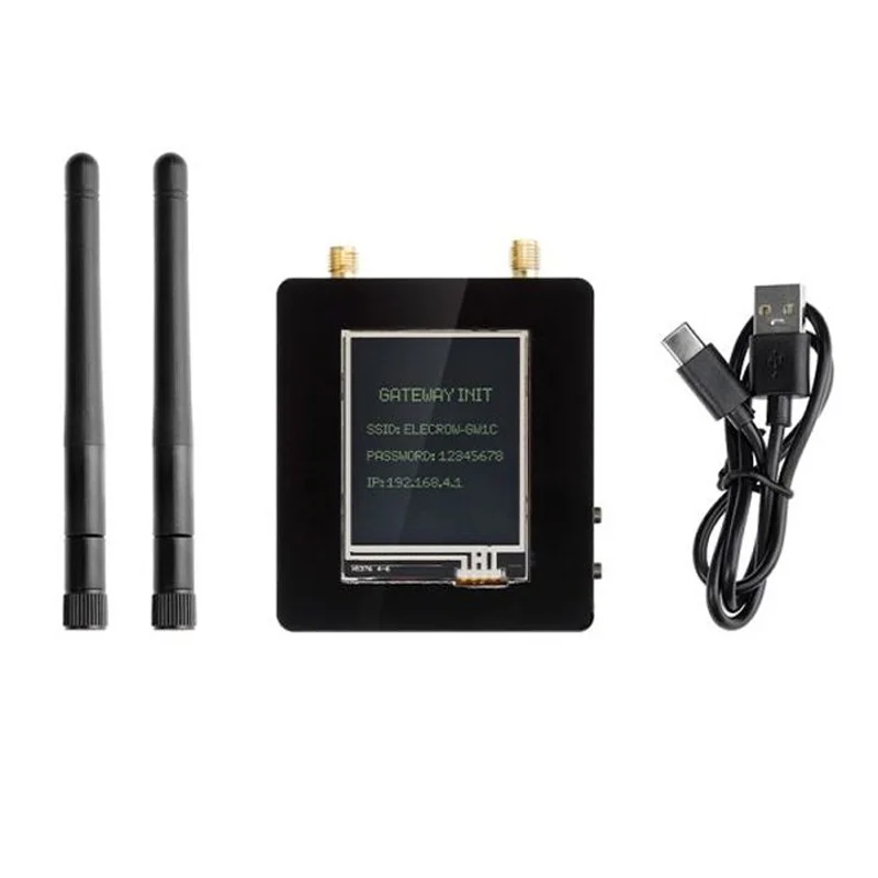 Elecrow ESP32 LoRaWAN Gateway Module w/ 1.8" LCD & Ethernet - 868MHz