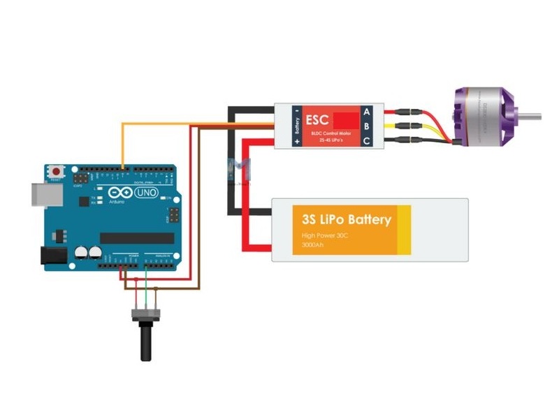 EMAX BLHeli 12A ESC with Oneshot, 2-4S LiPo - Image 5