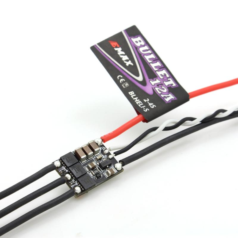 EMAX Bullet Series 12A 2-4S BLHeli_S DSHOT ESC