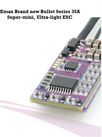 EMAX Bullet Series 35A BLHeli_S ESC - Image 4