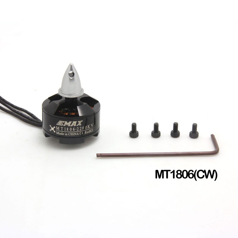 EMAX MT1806 Brushless DC Motor KV2280 - Black Cap (CW) - Image 10