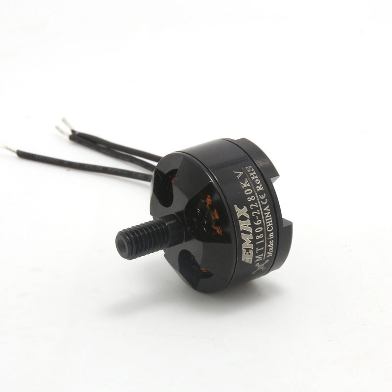 EMAX MT1806 Brushless DC Motor KV2280 - Black Cap (CW) - Image 2