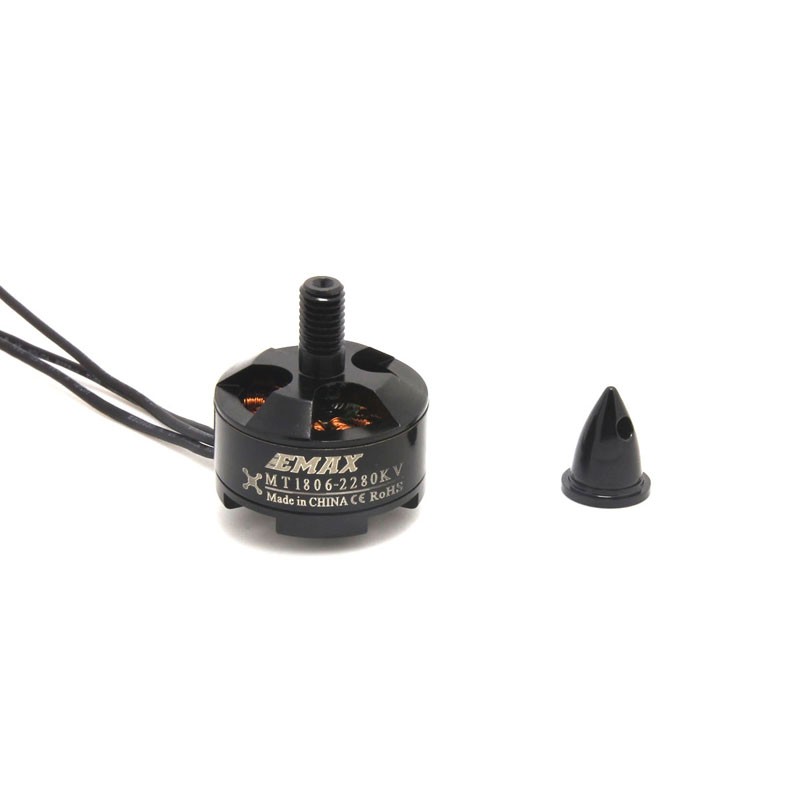 EMAX MT1806 Brushless DC Motor KV2280 - Black Cap (CW) - Image 6