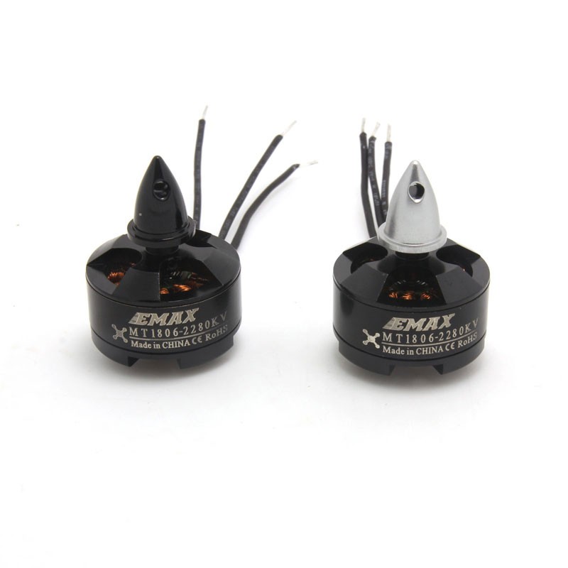 EMAX MT1806 Brushless DC Motor KV2280 - Black Cap (CW) - Image 8