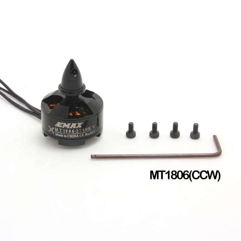 EMAX MT1806 Brushless DC Motor KV2280 - Black Cap (CW) - Image 9
