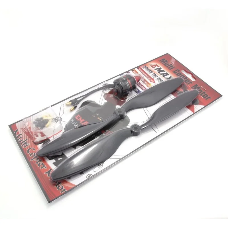 EMAX MT2213 935KV Brushless DC Motor with 1045 Propeller Combo - Red Cap (CCW) - Image 2