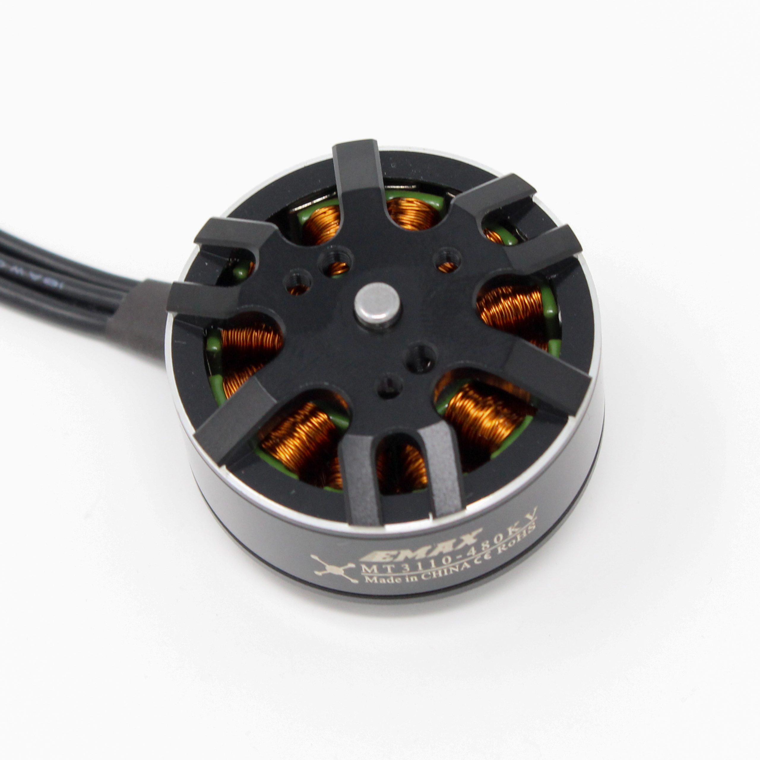 EMAX MT3110 480KV Brushless DC Motor for Multirotors - Silver Cap (CCW) - Image 5