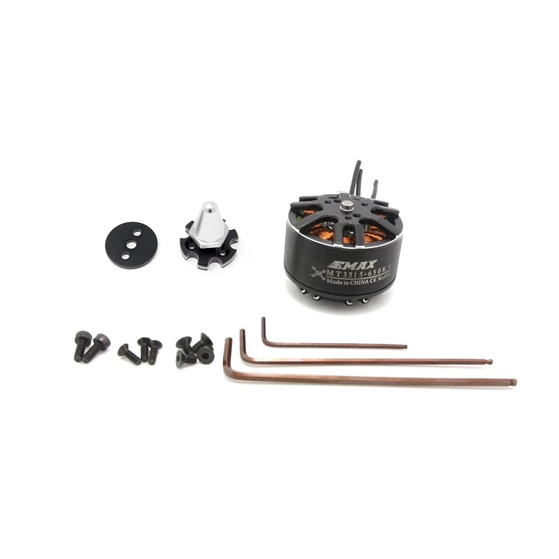 EMAX MT3515 650KV Brushless DC Motor - Black Cap (CW Motor Rotation) - Image 8