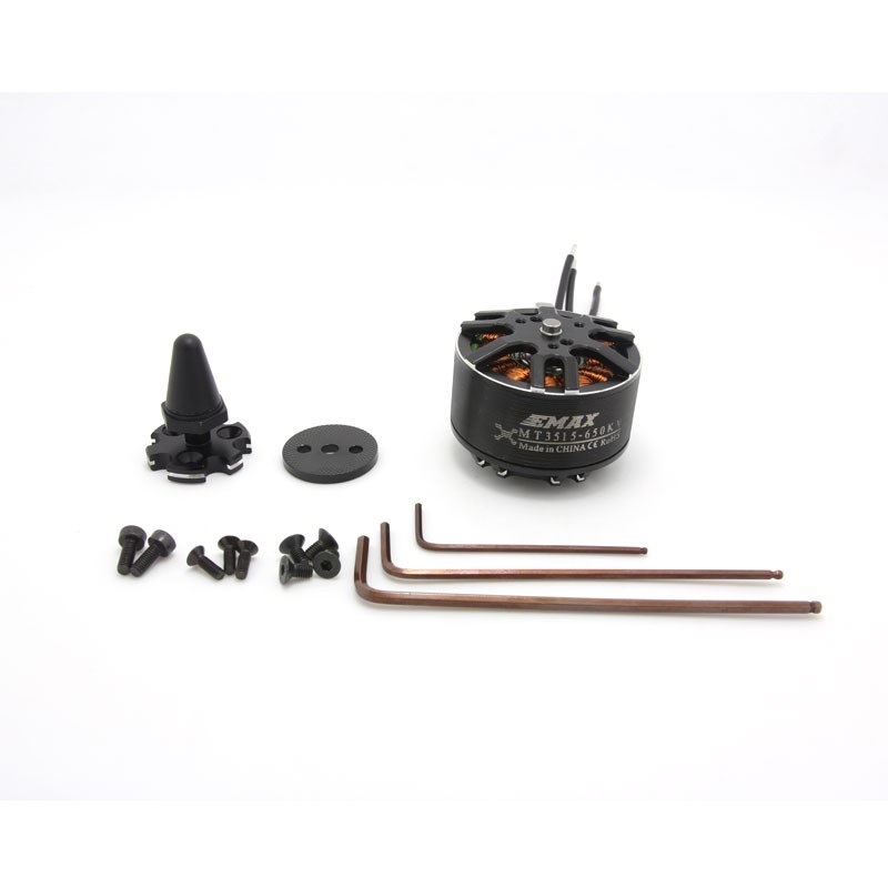 EMAX MT3515 650KV Brushless DC Motor - Silver Cap (CCW) - Image 9