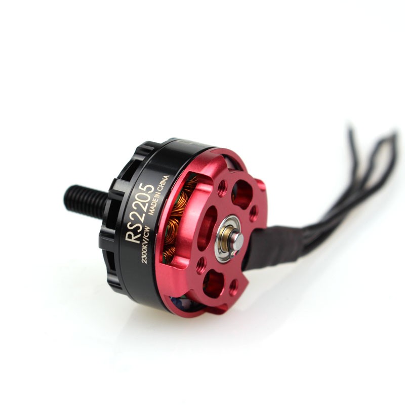 EMAX RS2205 KV2300 Brushless DC Motor for FPV Racing Drone - Black Cap (CW) - Image 3