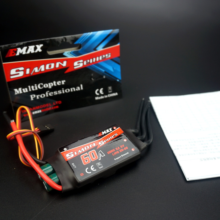 EMAX Simon K Series 60A Brushless ESC - Image 2