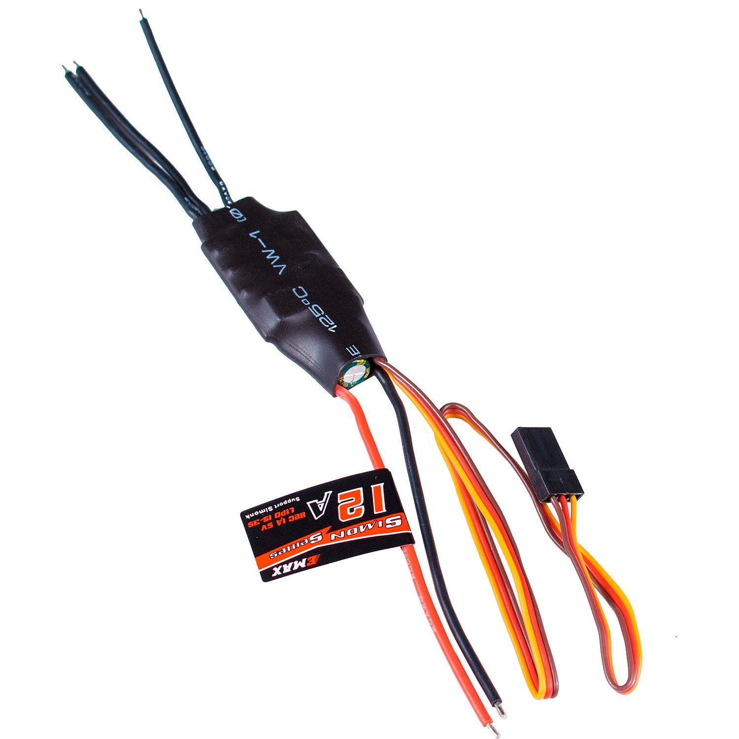 EMAX SimonK 12A 2-4S Multirotor Brushless ESC - Image 3