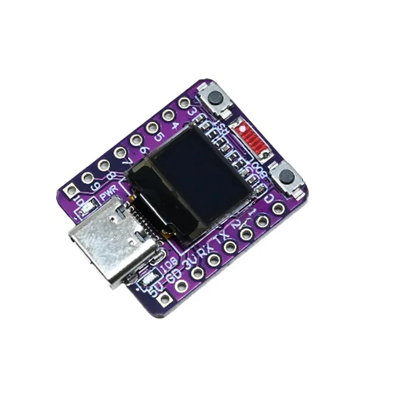 ESP32-C3 OLED Development Board w/ Ceramic Antenna & 0.42-Inch Screen