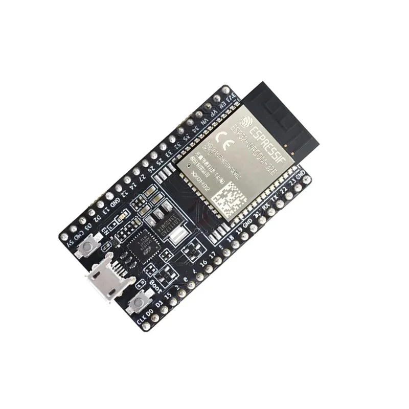 ESP32-WROOM-32E Development Board Module w/ On-Board Antenna