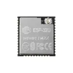 ESP32-WROOM-32U 4M 128Mbit WiFi Bluetooth Module w/ U.FL Connector