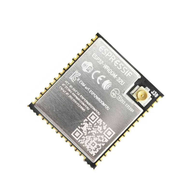 ESP32-WROOM-32U 8M 64Mbit WiFi Bluetooth Module w/ U.FL Connector