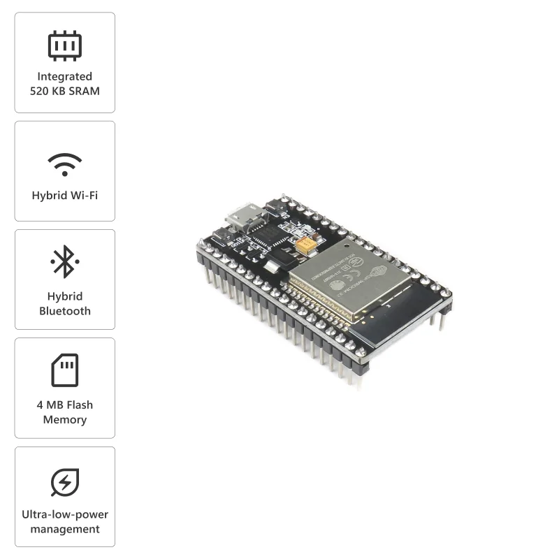 ESP32 WROOM Module v1.1 w/ PCB Antenna - Image 3