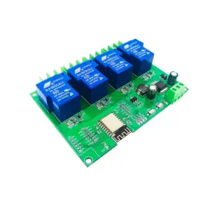 ESP8266 ESP-12F 4-Channel Relay Module DC7-28V/5V 30A