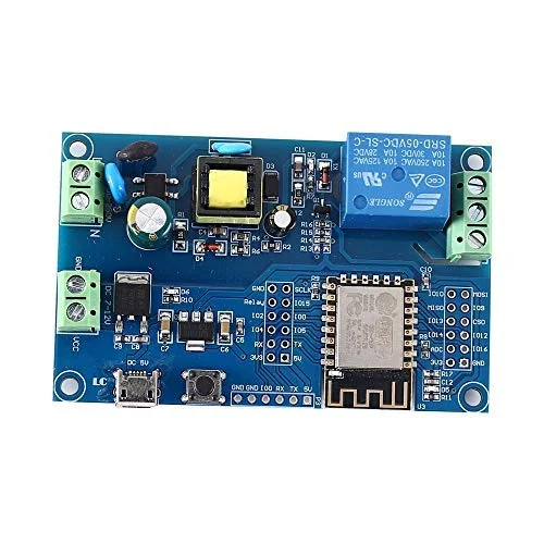 ESP8266 ESP-12F Wi-Fi Relay Module w/ AC-DC Power Supply - Image 7