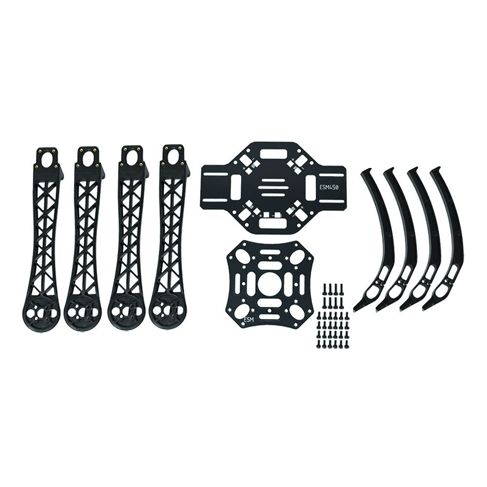 F450/Q450 Quadcopter Frame Kit - PCB & Landing Gear - Image 3