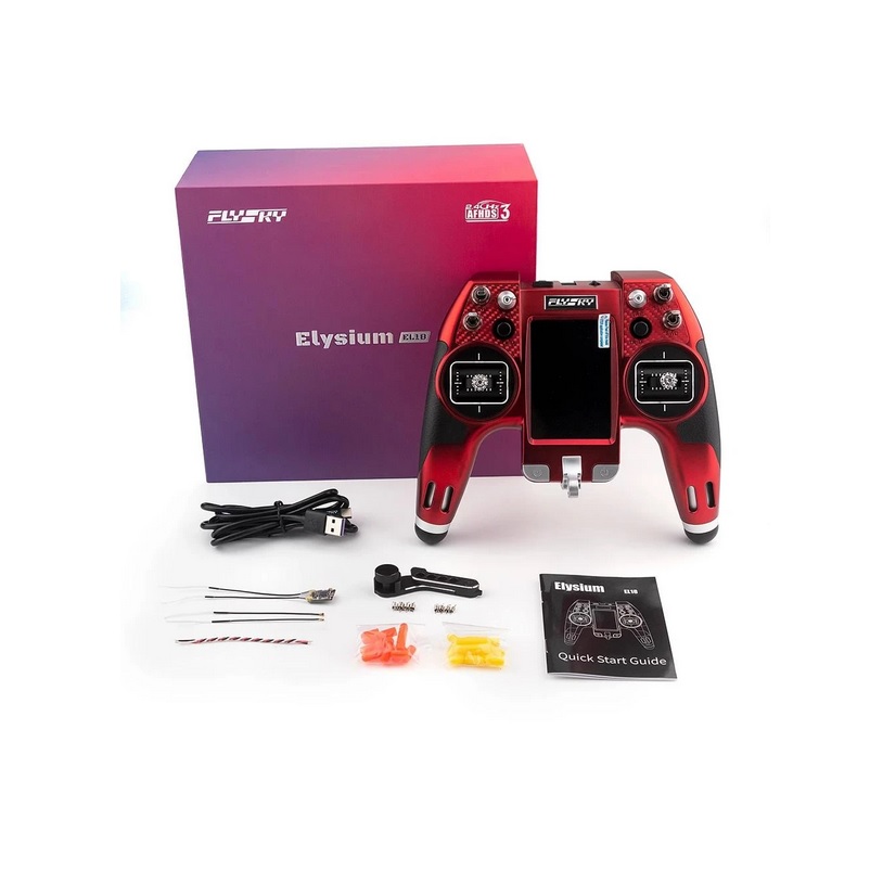 FlySky Elysium EL18 2.4GHz AFHDS 3 18ch EdgeTX Transmitter with CNC Hall Gimbals & Tmr Receiver - Image 5