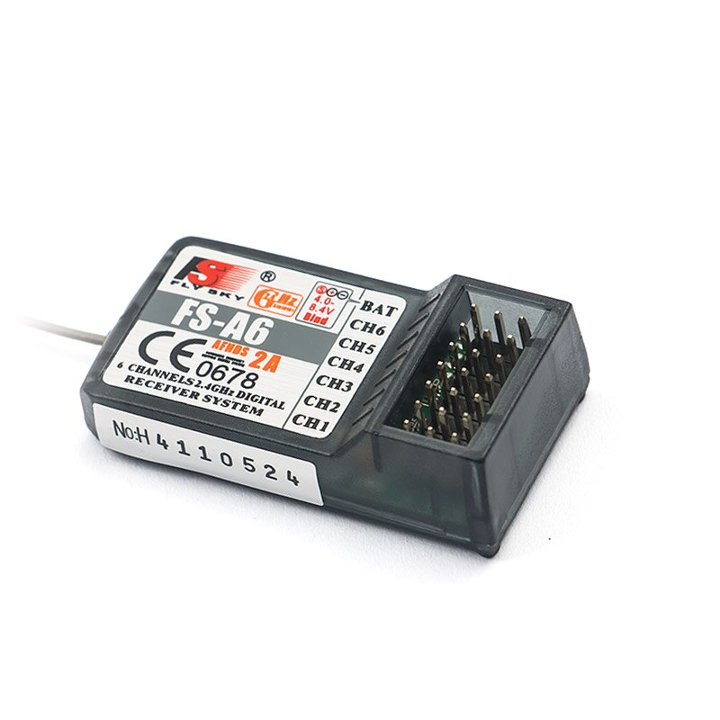 FlySky FS-A6 2.4GHz 6-Channel Receiver - Image 2