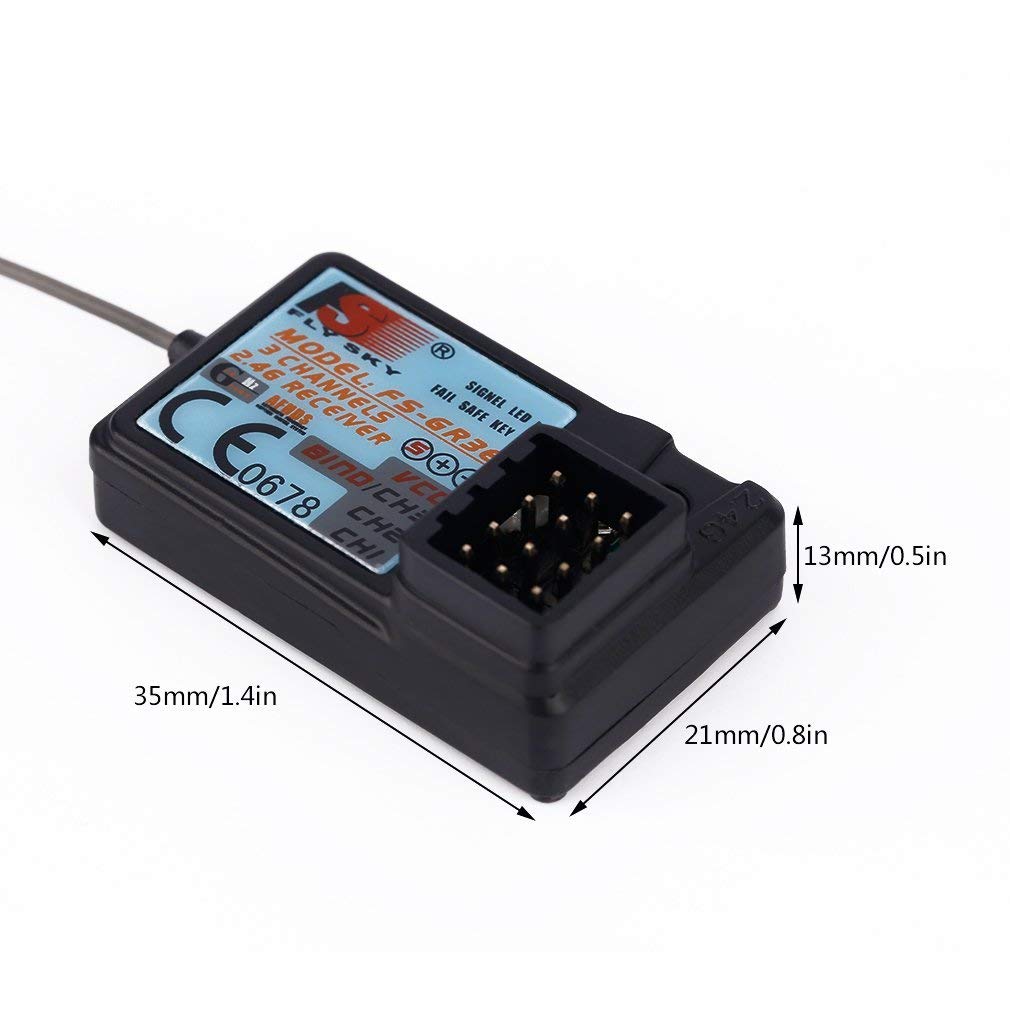 FlySky FS-GR3E 2.4GHz AFHDS 3CH Receiver - Image 7