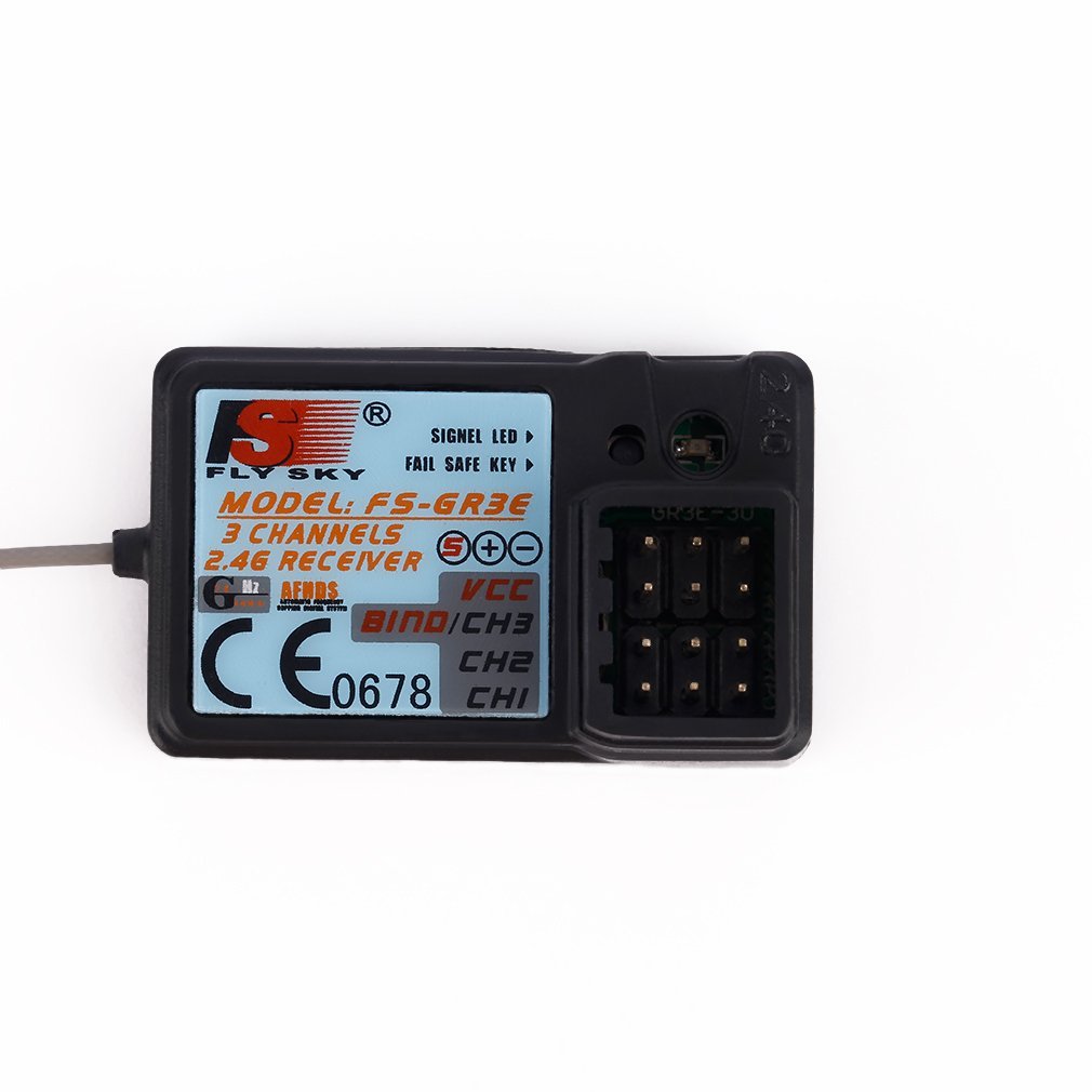 FlySky FS-GR3E 2.4GHz AFHDS 3CH Receiver - Image 8