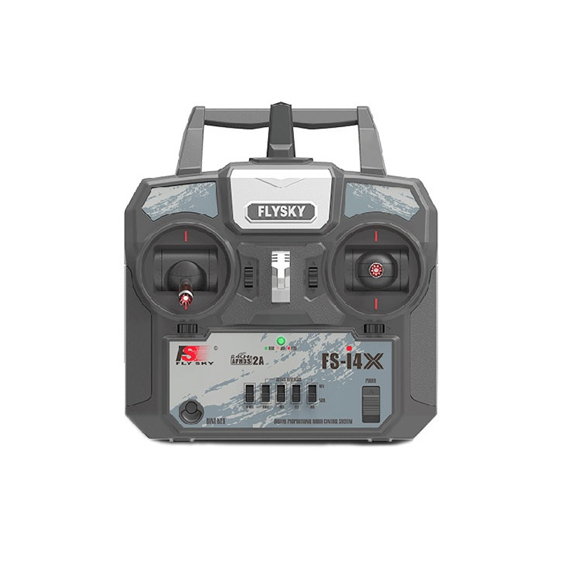 FlySky FS-i4X 2.4GHz 4CH AFHDS R/C Transmitter + FS-A6 Receiver - Black