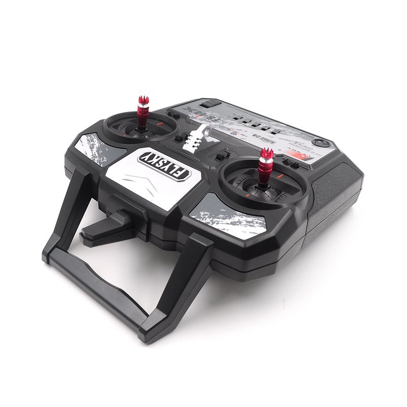FlySky FS-i4X 2.4GHz 4CH AFHDS R/C Transmitter + FS-A6 Receiver - Black - Image 2
