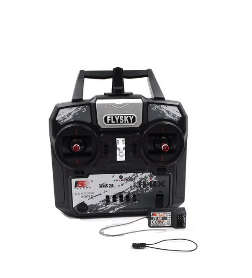 FlySky FS-i4X 2.4GHz 4CH AFHDS R/C Transmitter + FS-A6 Receiver - Black - Image 5