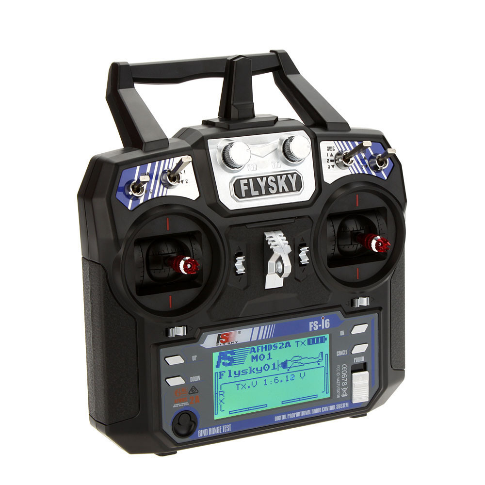 FlySky FS-i6 2.4GHz 6CH PPM RC Transmitter with FS-iA6B Receiver - Image 2