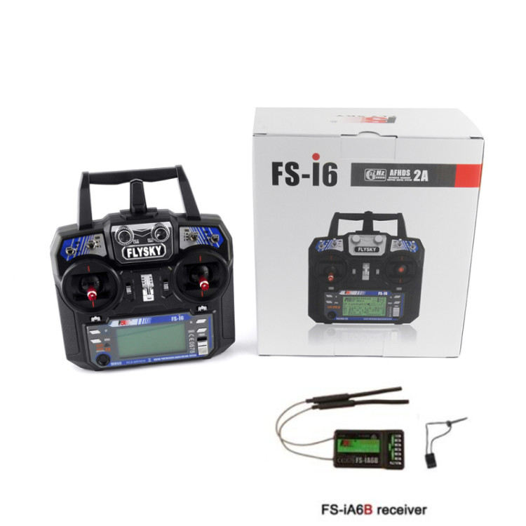 FlySky FS-i6 2.4GHz 6CH PPM RC Transmitter with FS-iA6B Receiver - Image 3