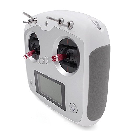 FlySky FS-i6S 2.4G 10CH AFHDS Transmitter with FS-IA10B Receiver and Mobile Holder - Silver - Image 8
