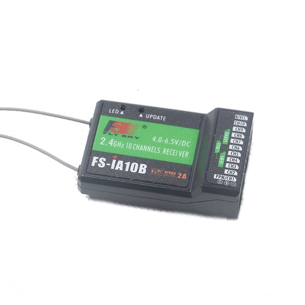 FlySky FS-i6S 2.4GHz 10CH AFHDS 2A RC Transmitter With FS-iA10B 10CH Receiver - Image 7