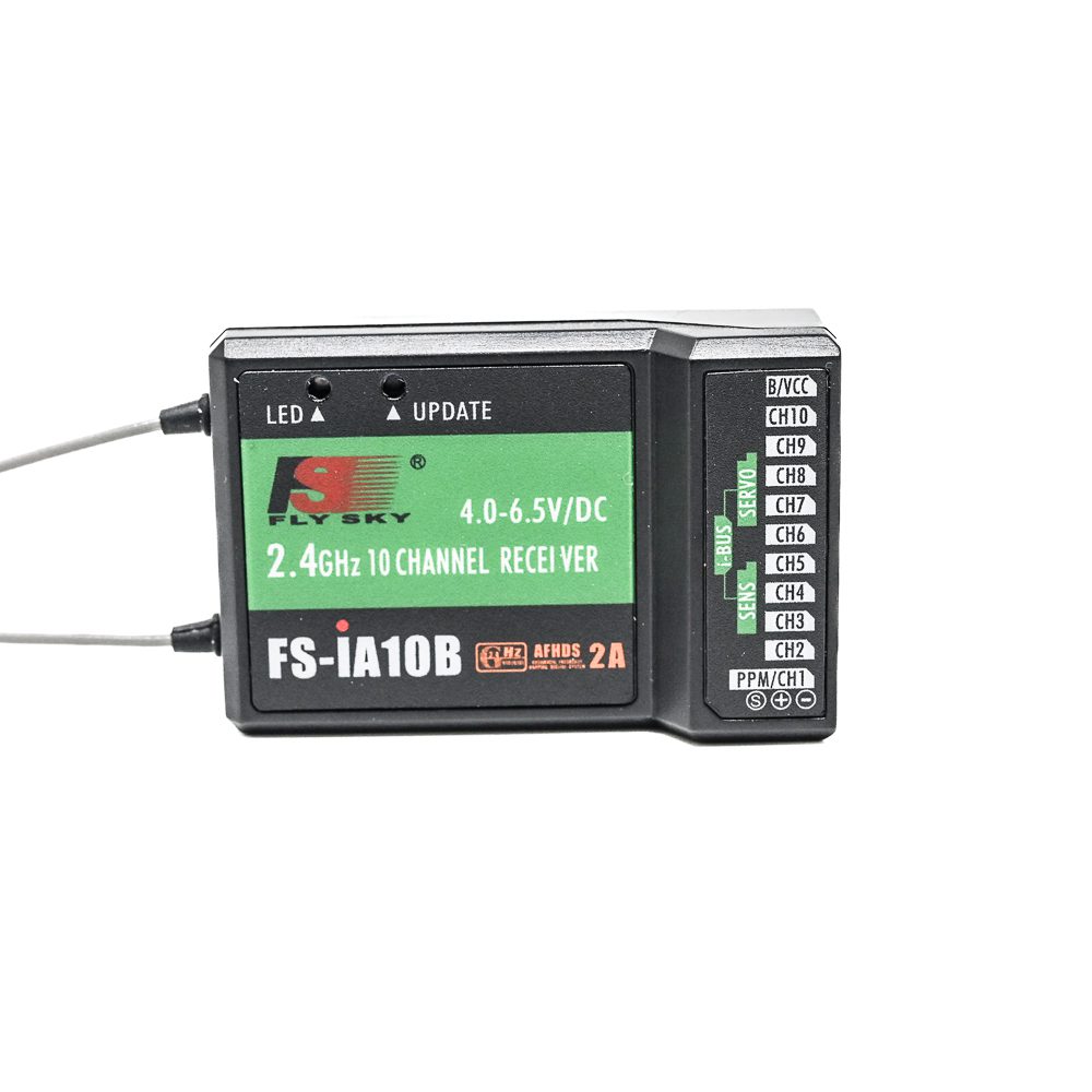 FlySky FS-i6X 2.4GHz 6CH AFHDS 2A RC Transmitter with FS-iA10B 10CH Receiver - Image 3