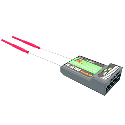 FlySky FS-IA10B Radio Receiver - Black - Image 2