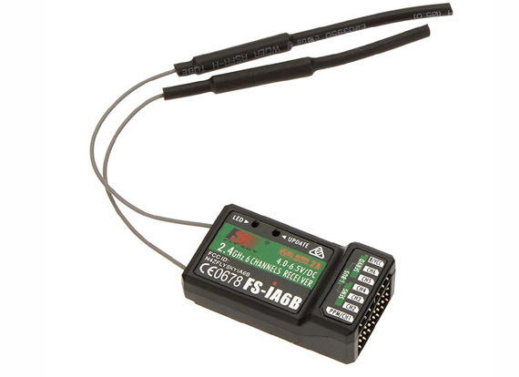 FlySky FS-iA6B RF 2.4GHz 6CH PPM/iBus Receiver - Image 6