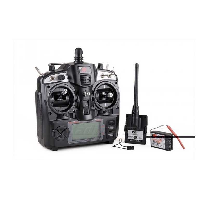 FlySky FS-TH9X 2.4GHz 9CH Transmitter with FS-RM002 Module & FS-R9B Receiver - Image 2