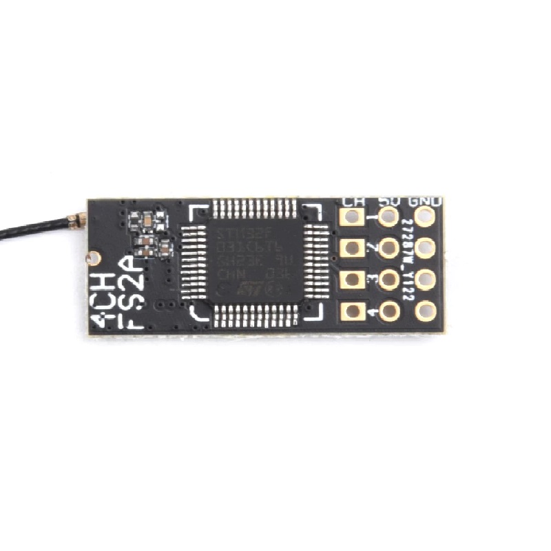 FlySky FS2A 4CH Receiver - Black - Image 3