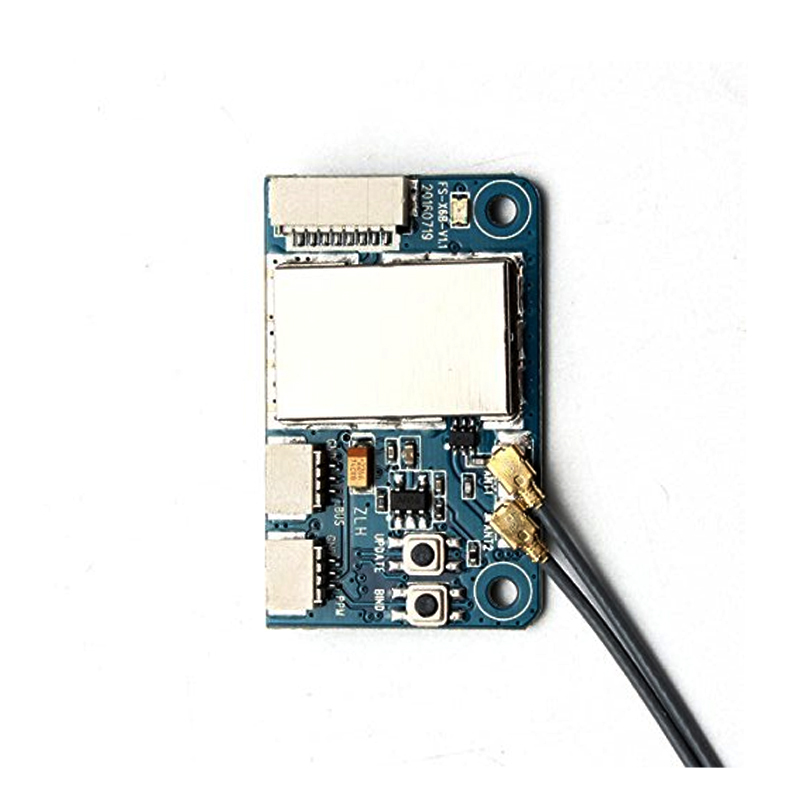 FlySky X6B 2.4G 6CH i-BUS PPM PWM Receiver for AFHDS 2A - Blue
