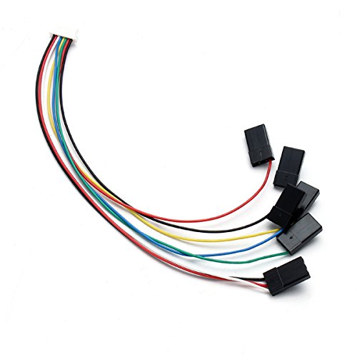 FlySky X6B 2.4G 6CH i-BUS PPM PWM Receiver for AFHDS 2A - Blue - Image 9