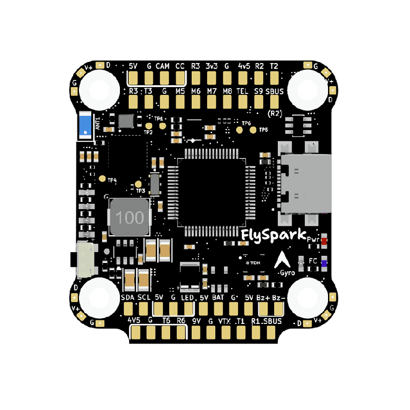 FlySpark F4 V1 BLS 60A Stack - Image 2