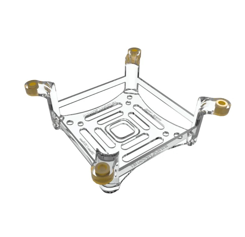 Flywoo FlyLens 75/85 HD VTX Mounting Bracket (Clear) - Image 2